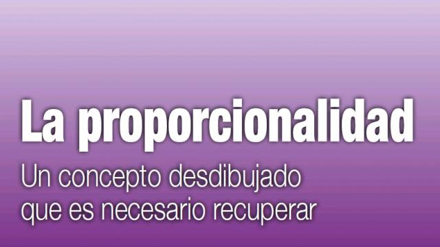 proporcionalidad